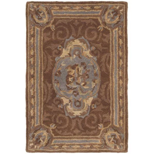Empire Runner Rugs, Blue and Brown - 2 ft.-6 in. x 10 ft., Safavieh, Mfr#: EM409A-210